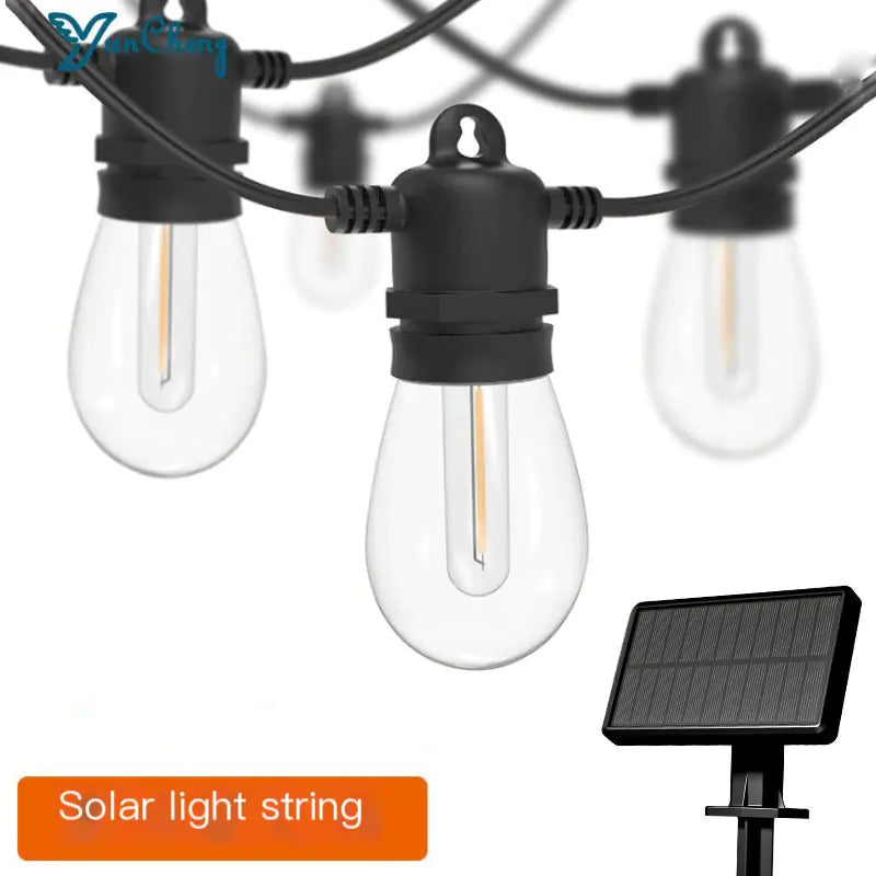 Outdoor IP65 Waterproof Solar LED String Lights