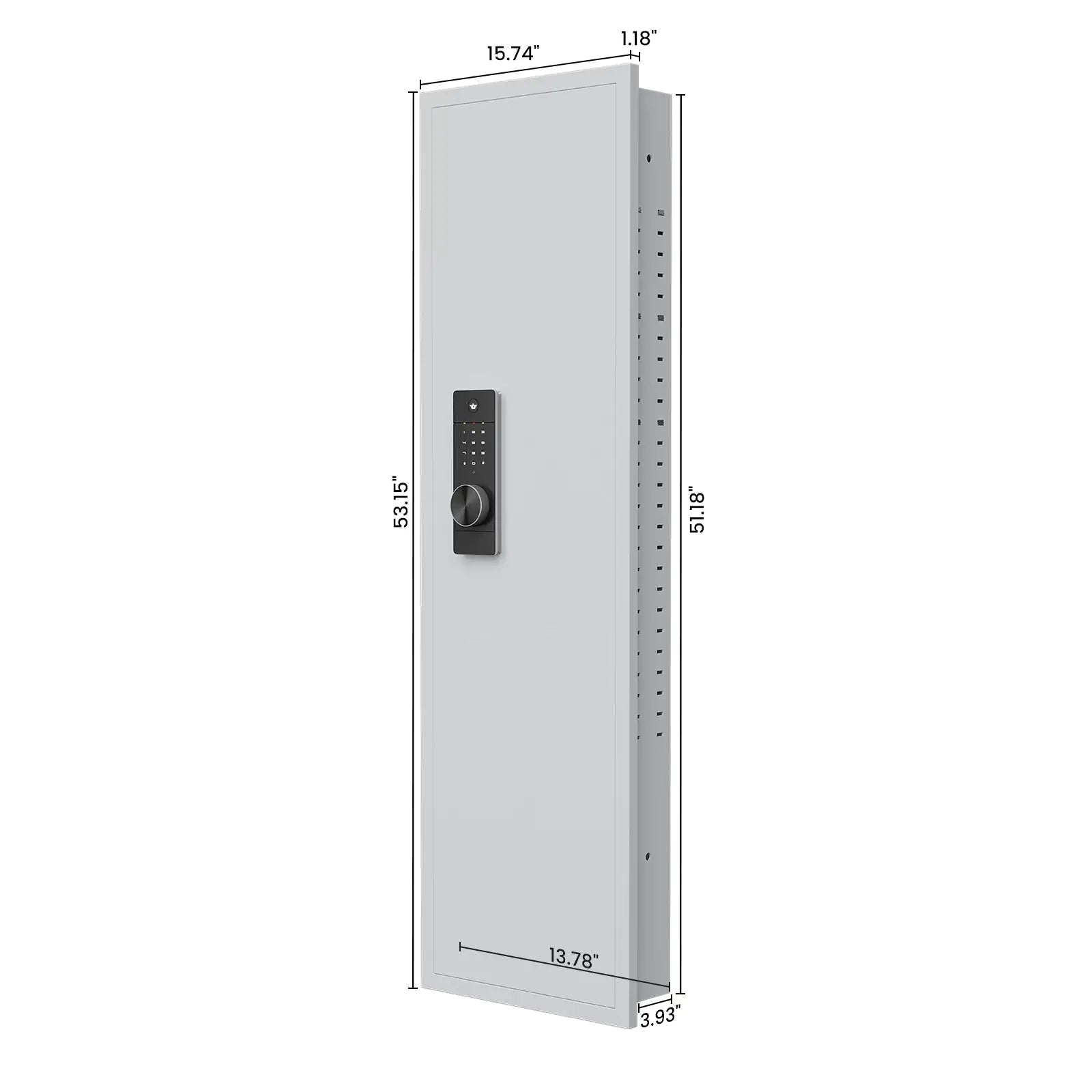Passwod Touch Panel In-Wall Safe,Hidden Wall Gun Safe For Rifles. high quality