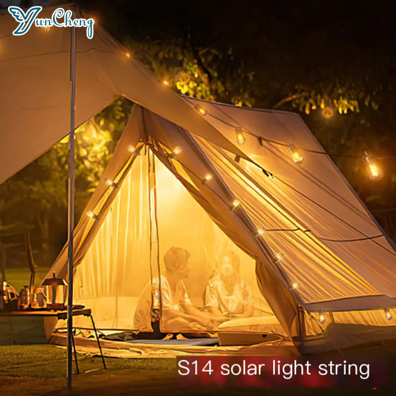 Outdoor IP65 Waterproof Solar LED String Lights