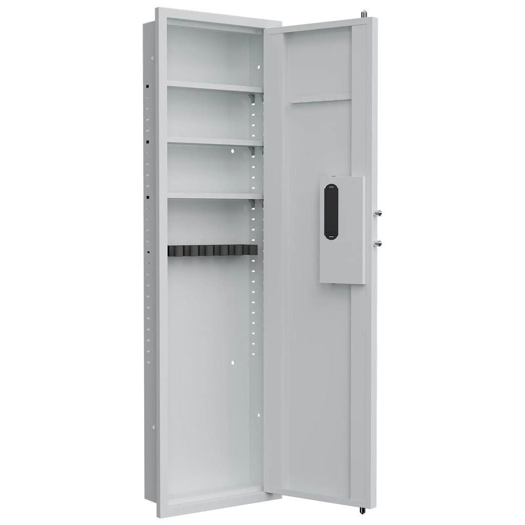 Passwod Touch Panel In-Wall Safe,Hidden Wall Gun Safe For Rifles. high quality