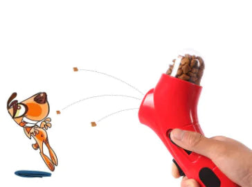 Interactive Dog Feeder ( red )