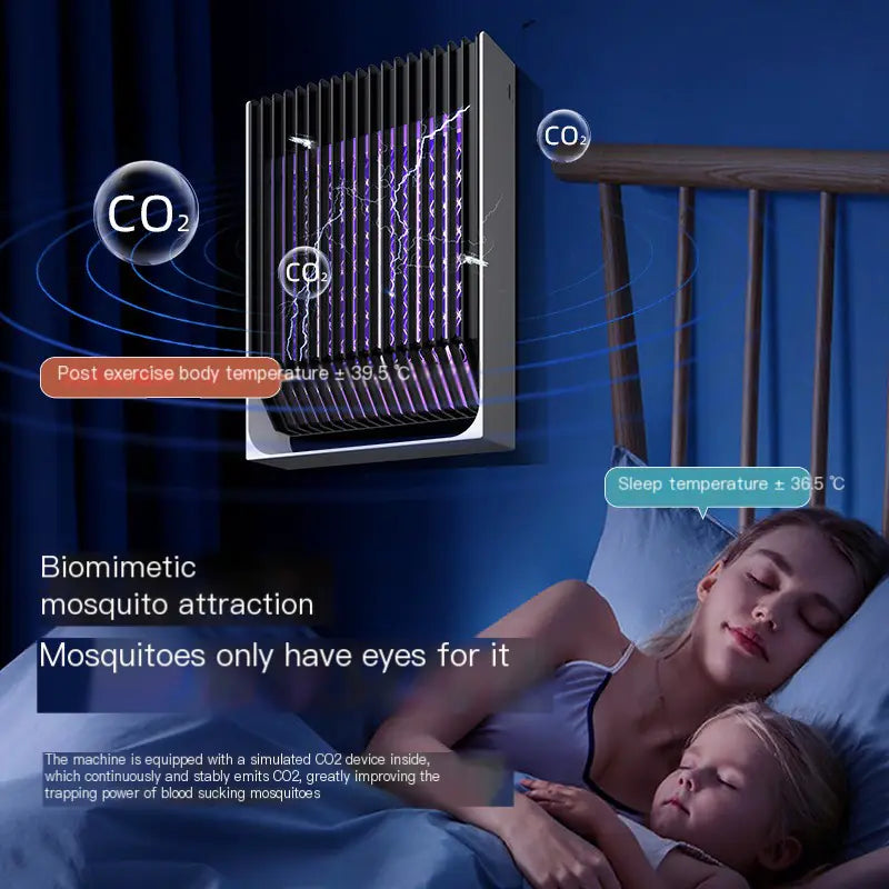 USB Rechargeable Mosquito Killer Lamp for Bedrooms